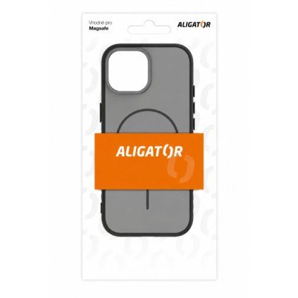 Pouzdro ALIGATOR MagFit iPhone 15 Pro, black