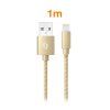 1000 2 1000 2 1000 2 datovy kabel aligator tuba 2a iphone lightning zlaty