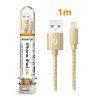 1000 1000 1000 datovy kabel aligator tuba 2a iphone lightning zlaty