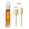 1006 1006 datovy kabel aligator tuba 2a micro usb zlaty