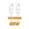 1021 3 1021 3 1021 3 datovy kabel aligator power 65w usb c usb c 3a 1 5m bily