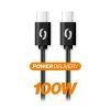 1030 1 1030 1 1030 1 datovy kabel aligator power 100w usb c usb c 5a 1 5m cerny