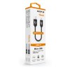 Data cable ALIGATOR POWER USB-C/Micro USB 15cm, black