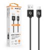 1039 1039 datovy kabel aligator power 3a usb c 1m cerny