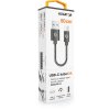 Datový kabel ALIGATOR PREMIUM 2A, USB-C 50cm černý