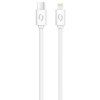 1063 1 1063 1 1063 1 datovy kabel aligator power 3a usb c lightning 1m bily