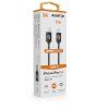 1066 3 1066 3 1066 3 datovy kabel aligator power 3a usb c lightning 1m cerny