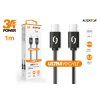 1072 2 1072 2 1072 2 datovy kabel aligator power 60w usb c usb c 3a 1m cerny