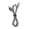 Datový kabel ALIGATOR PREMIUM 2A, Lightning 2m černý