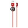 Data cable ALIGATOR PREMIUM 2A, Lightning red