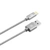 1123 2 1123 2 datovy kabel aligator premium 2a lightning sedy