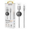 1123 1123 1123 datovy kabel aligator premium 2a lightning sedy