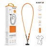 1171 3 1171 3 echt machrsnura aligator univerzalni snurka pro mobilni telefon neonove oranzova