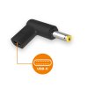 1201 1 1201 1 usb c napajeci redukce 4 8 1 7mm pro notebooky asus compaq hp