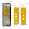 Silicone strap ALIGATOR 20mm, mustard yellow