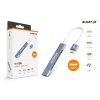 HUB 4v1 AHUB002 vse USB C