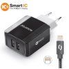 679 1 679 1 679 1 chytra nabijecka aligator 3 4a 2xusb s kabelem pro iphone ipad smart ic cerna