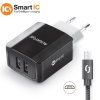 682 1 682 1 682 1 chytra nabijecka aligator 3 4a 2xusb s kabelem micro usb smart ic cerna