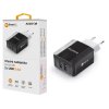 Chytrá nabíječka ALIGATOR 3.4A, 2xUSB, smart IC, černá