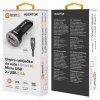 Nabíjačka do auta ALIGATOR s Micro USB káblom a 2xUSB výstupom 3.4A, čierna