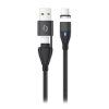 6931 1 datovy kabel aligator magnetic 3a 65w usb c usb usb c 1 5m