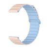 Magnetic silicone strap ALIGATOR 22mm, pink-blue