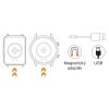 Magnetic Charging Adapter for Aligator Watch PRO / LIFE