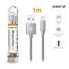 997 1 997 1 997 1 datovy kabel aligator tuba 2a iphone lightning sedy