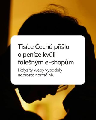 Věděl/a jsi, že podvodné e-shopy jsou dnes k nerozeznání od těch pravých? Falešné recenze, profesionální design, reálně...