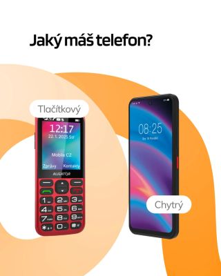 Je tu víc fanoušků tlačítkových telefonů, nebo smartphonů? 👀 Napiš do komentářů: 📞 = tlačítkový telefon 📱 = chytrý telefon