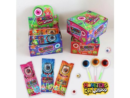 monsters eye lollipop