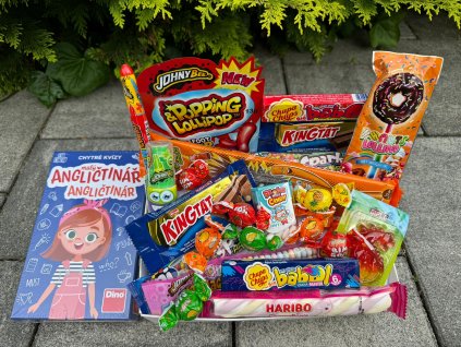 SLADKÁ KRABIČKA S KVÍZY - ANGLIČTINÁŘ