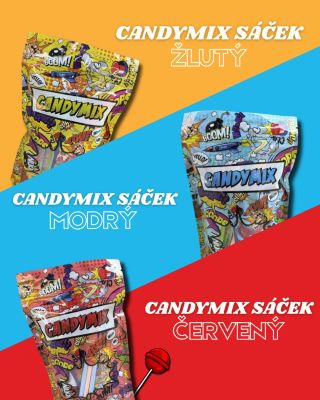Máte doma malé mlsouny, které jen tak něco nezabaví? 🍬 Naše barevné Candymixy jsou sázka na jistotu. Není to jen sáček...