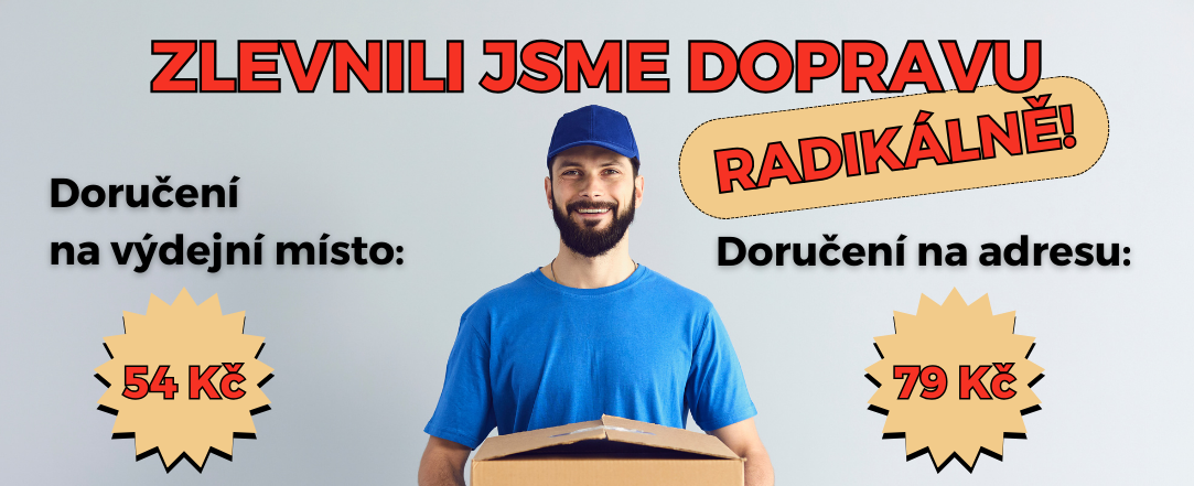 Zlevnili jsme dopravu RADIKÁLNĚ