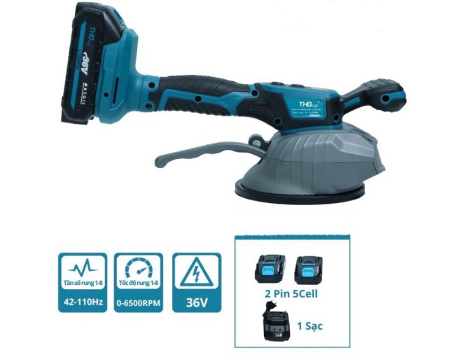 Vibrátor na dlaždice THOLUX M-8130, 36V