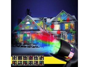 Vonkajší laserový LED projektor HolidayRhapsody