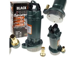 BLACK pumpa na špinavú vodu 2000W, 14m, 5000 l/h, ponorná do 7m – 48007