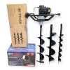 AKCIA, KRAFTECH,HITMAN, HAINA 6,5HP BENZÍNOVÝ PÔDNY ZEMNÝ VRTÁK 73CC 3XVRÁKY ED73PRO