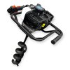 AKCIA, KRAFTECH,HITMAN, HAINA 6,5HP BENZÍNOVÝ PÔDNY ZEMNÝ VRTÁK 73CC 3XVRÁKY ED73PRO
