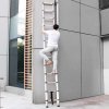 Teleskopický rebrík Skladací rebrík Hliníkový rebrík Rebrík 3,8M HB-6367