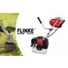 Benzínová kosačka na trávu Flinke – 5,8 HP FK-9500 12-dielna benzínová kosačka na trávu a krovinorez