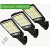 3 ks LED SOLÁRNE POULIČNÉ OSVETLENIE VONKAJŠIE SOLÁRNE SVIETIDLO