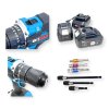 2 Hitman HT CDD 1362 Akkumulátoros Ütvefúró 13mm