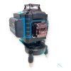 Hitman HT-GLS-2416LD 4D 16-riadkový zelený laserový vodováha – 360° horizontálne a vertikálne priečne lúče, automatické samonastavovanie, diaľkové ovládanie APP