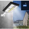 1200W solárne LED pouličné osvetlenie s držiakom, diaľkovým ovládaním, snímačom pohybu - mimoriadne jasné