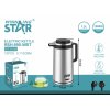 WINNING STAR ST-0103 1,5 l moderná kanvica na ohrev vody Udržiavanie tepla z nehrdzavejúcej ocele el.