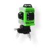 Krížový 3D Laserový Nivelák, Zelený Lúč, 360-stupňová Nivelácia, Nabíjateľný a Batériový, Haina HM-6763