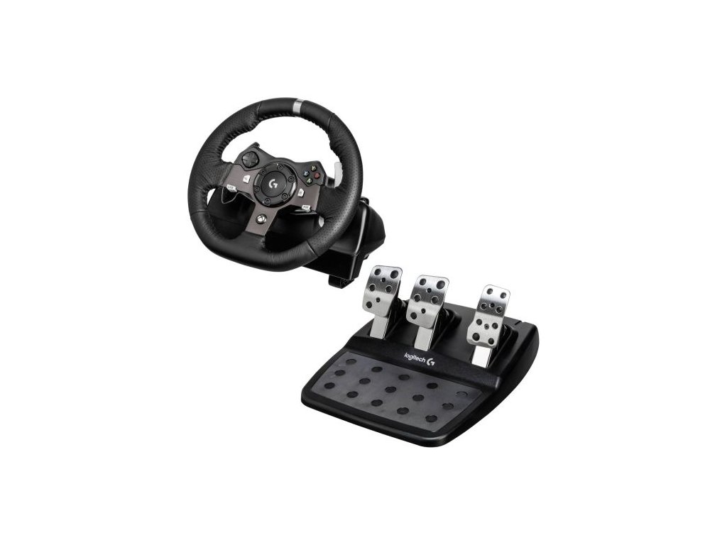 Logitech - G920 Driving Force Racing Wheel and pedals for Xbox Series X, S,  Xbox One, PC - Black