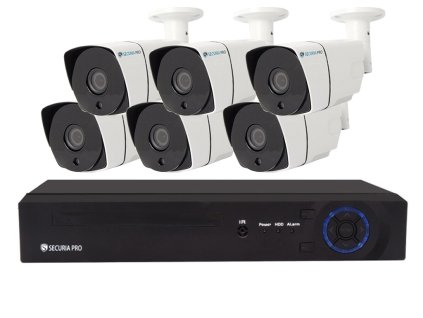 Securia Pro IP set 3MPx NVR6CHV3-W