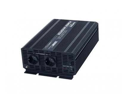 Napěťový měnič Carspa CAR2KU-24 24V/230V+USB 2000W, modifikovaná sinus